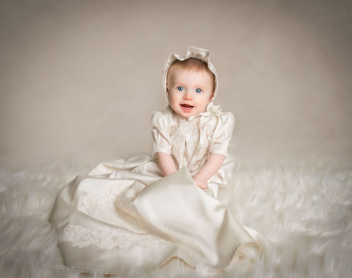 Maeve ~ Christening Gown Photographs | One Big Happy Photo