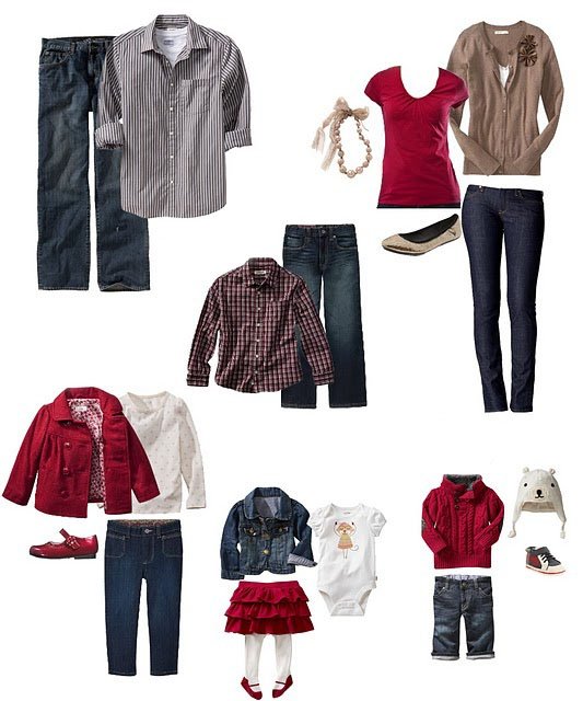 fall red pop outfits