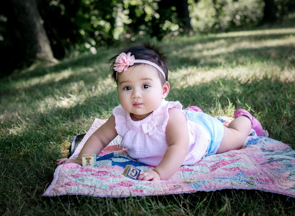 Outdoor Baby Photographs ~ Glastonbury, CT | One Big Happy Photo