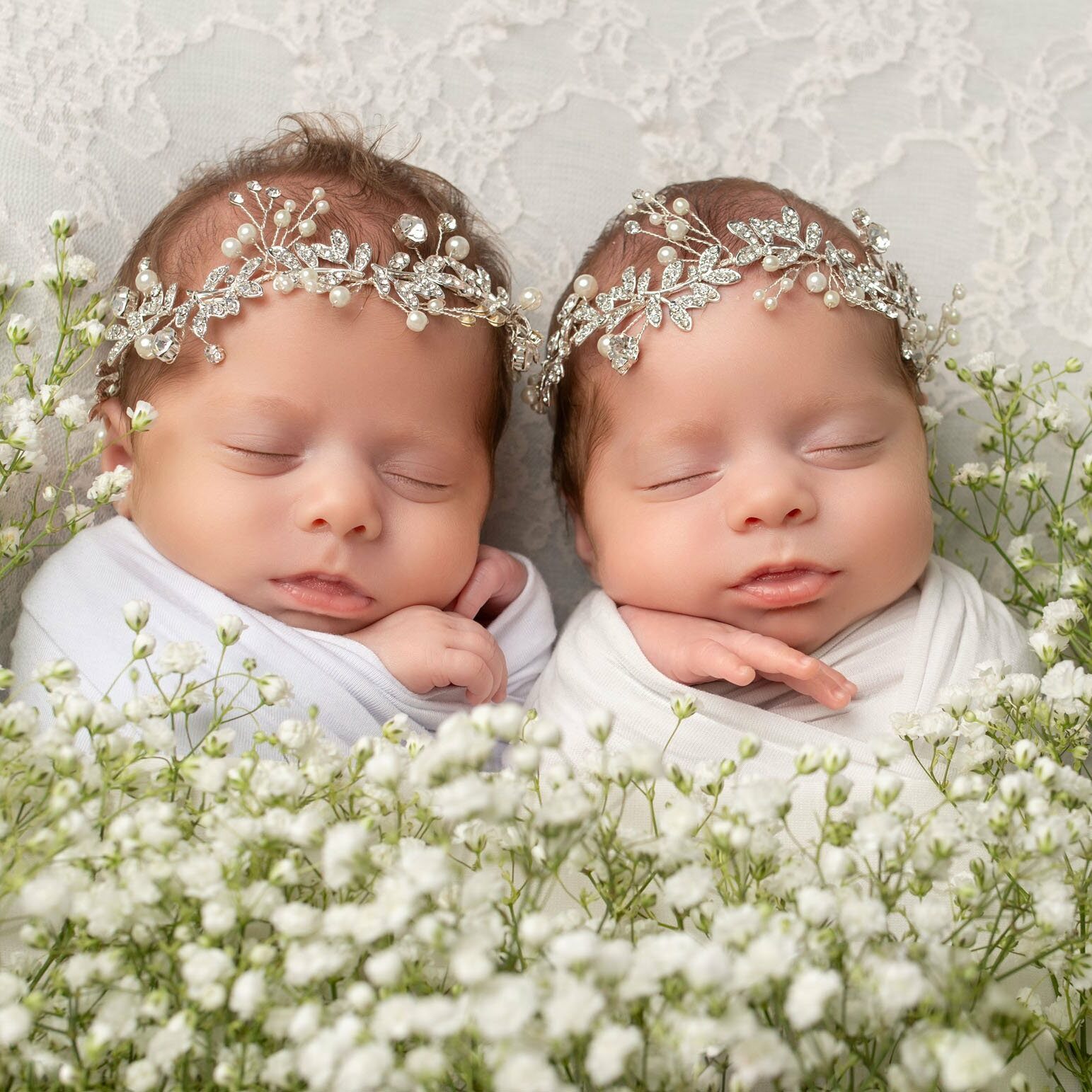 Baby Identical Twin Girls