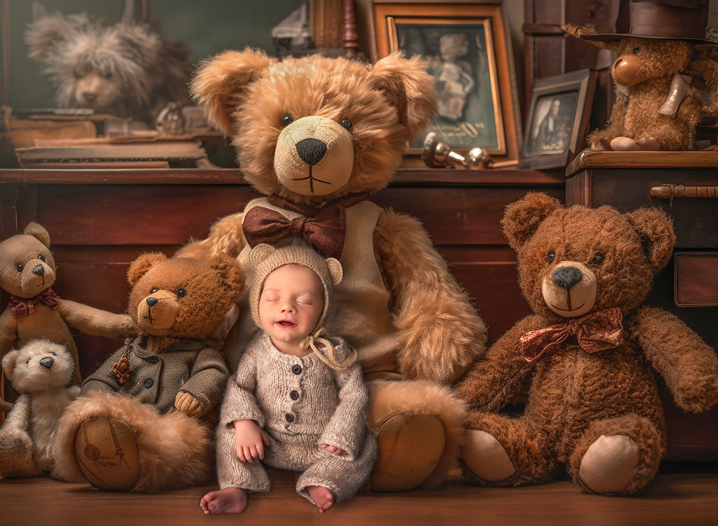 why is my newborn so fussy how to calm a fussy baby tips and tricks for soothing a crying newborn how to calm a very fussy newborn baby baby dressed as teddy bear sitting in teddy bear closet