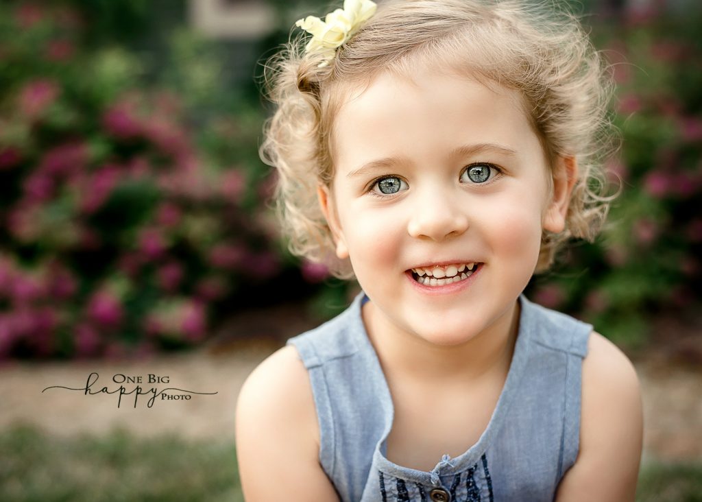 3 year old girl with blue eyes and blonde curls