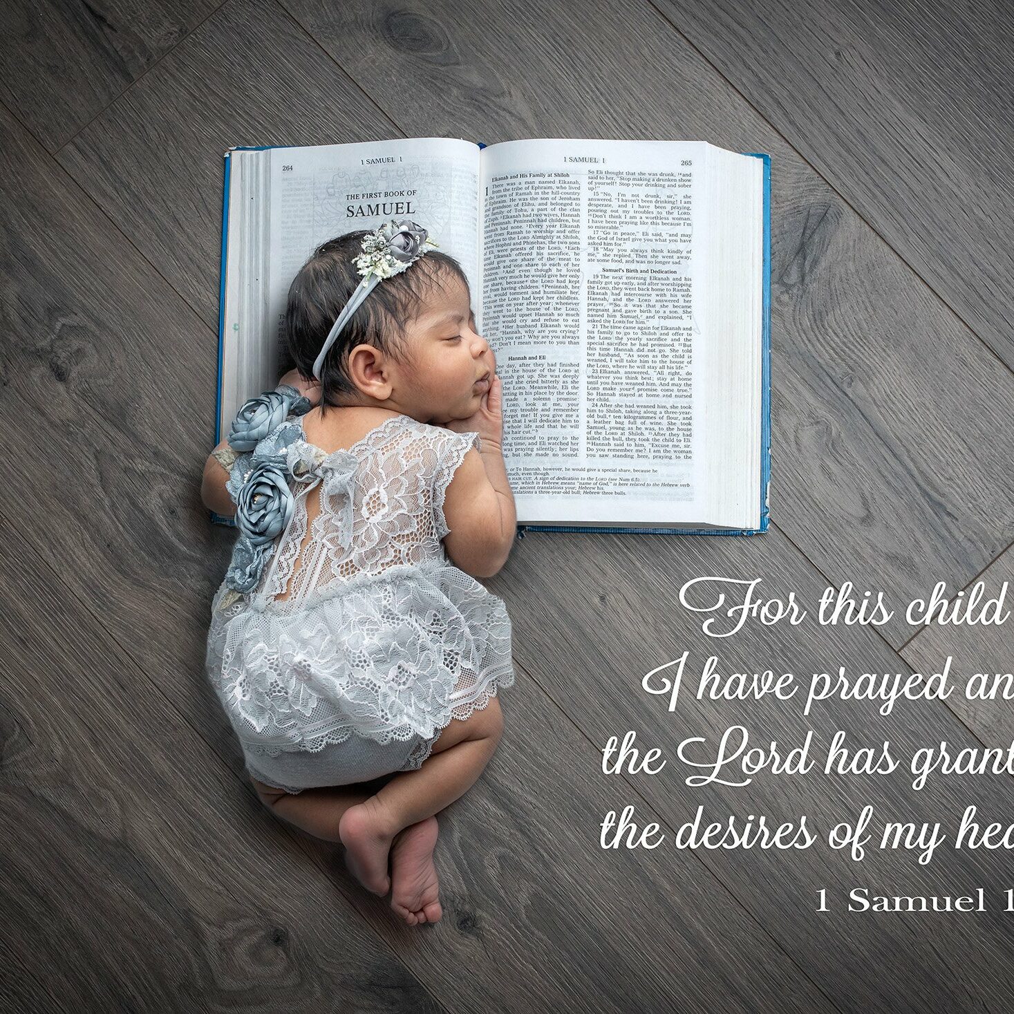 Newborn Photographs Answered Prayer | Faith-Based Newborn Photos