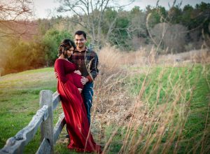 winter maternity photos no snow