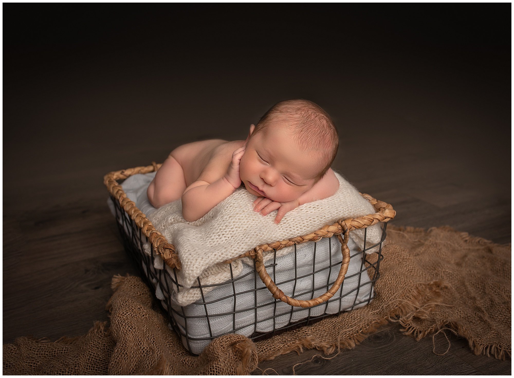 Zane ~ Second Child Newborn Photo Session