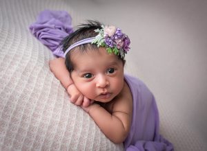 Wide awake newborn photos