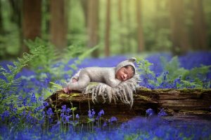 Colorful newborn photos near me