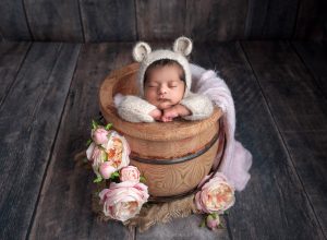 Colorful newborn photos near me